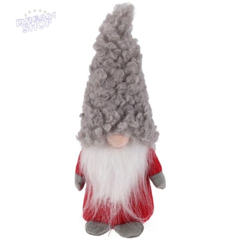 MIKOŁAJ DEKORACYJNY 22CM SZARY MIKOŁAJ DEKORACYJNY 22CM SZARY