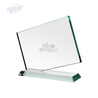 Trofeum szklane grawerowane 3D
