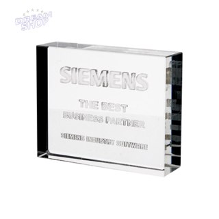 Trofeum szklane z grawerem 3D