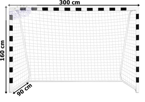 Bramka piłkarska treningowa do piłki nożnej LEONARDO 300X160 Bramka piłkarska treningowa do piłki nożnej LEONARDO 300X160