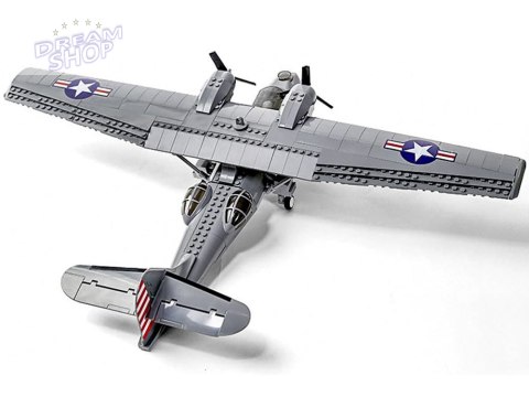 Klocki techniczne samolot bojowy PBY-5A Catalina 364 elementów ZA5322 Klocki techniczne samolot bojowy PBY-5A Catalina 364 elementów ZA5322