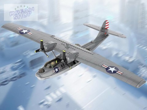 Klocki techniczne samolot bojowy PBY-5A Catalina 364 elementów ZA5322 Klocki techniczne samolot bojowy PBY-5A Catalina 364 elementów ZA5322