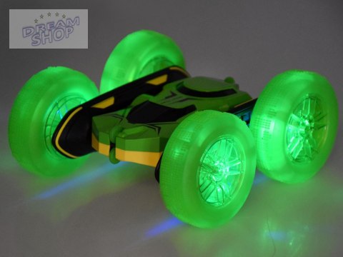 Szalone Autko 360 stopni dwustronne STUNT CAR obrót świecące koła RC0675 Szalone Autko 360 stopni dwustronne STUNT CAR obrót świecące koła RC0675