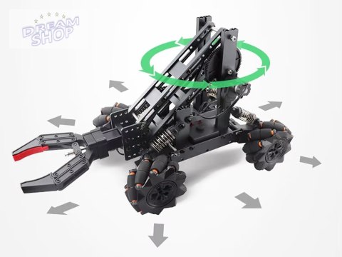 Zbuduj Robot sterowany pilotem Mechaniczne ramie na pilota 156 ele RC0683 Zbuduj Robot sterowany pilotem Mechaniczne ramie na pilota 156 ele RC0683