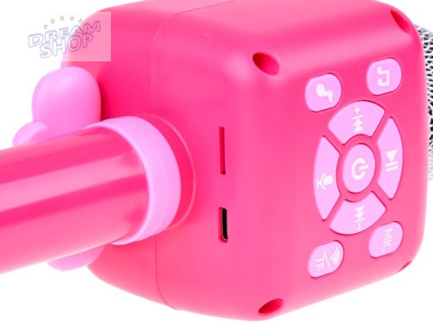 Bezprzewodowy Mikrofon dla dzieci KARAOKE nagrywanie Bluetooth IN0168 Bezprzewodowy Mikrofon dla dzieci KARAOKE nagrywanie Bluetooth IN0168