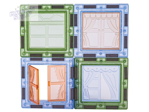 Konstrukcyjne Klocki Magnetyczne ZWIERZĘTA 82 El. Konstrukcyjne Klocki Magnetyczne ZWIERZĘTA 82 El.