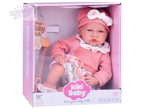 Lalka BOBAS 45 cm dziewczynka miękka i interaktywna różowy komplet ZA5188 Lalka BOBAS 45 cm dziewczynka miękka i interaktywna różowy komplet ZA5188