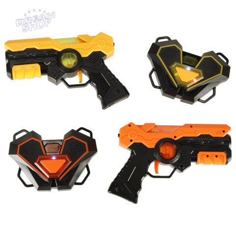 Paintball laserowy pistolet x 2 z tarczą x 2 na podczerwień Paintball laserowy pistolet x 2 z tarczą x 2 na podczerwień