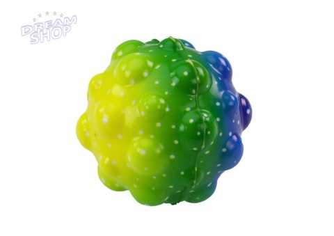 Piłeczka Do Odbijania Ugniatania z Wypustkami Kolorowa 6,5cm Piłeczka Do Odbijania Ugniatania z Wypustkami Kolorowa 6,5cm