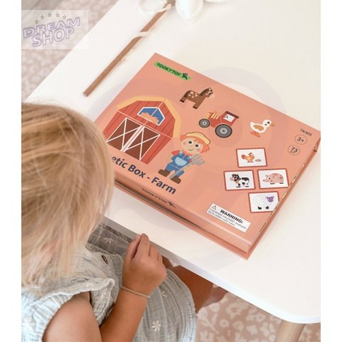 TOOKY TOY Układanka Magnetyczna Farma Puzzle TOOKY TOY Układanka Magnetyczna Farma Puzzle