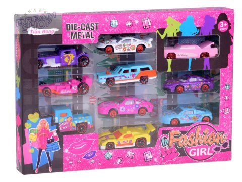 Zestaw Autka 10szt diecast Resoraki Samochodziki Samochody Sportowe ZA5320 Zestaw Autka 10szt diecast Resoraki Samochodziki Samochody Sportowe ZA5320