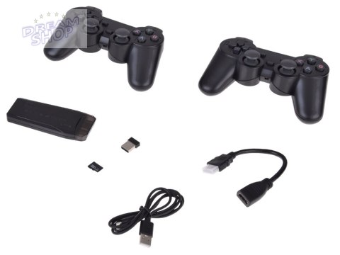 Zestaw Gra Konsola HDMI RETRO + 2 pady Ponad 20000 gier jak kiedyś GR0696 Zestaw Gra Konsola HDMI RETRO + 2 pady Ponad 20000 gier jak kiedyś GR0696