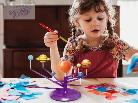 Zestaw edukacyjny 2w1 Układ Słoneczny Projektor wyświetla planety ZA5199
