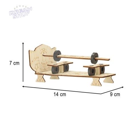 Zestaw edukacyjny do eksperymentów naukowych magnetycznych DIY 4w1