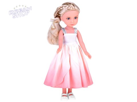 Elegancka Stylowa Lalka w Kapeluszu z Długimi Blond Włosami ZA5314 Elegancka Stylowa Lalka w Kapeluszu z Długimi Blond Włosami ZA5314