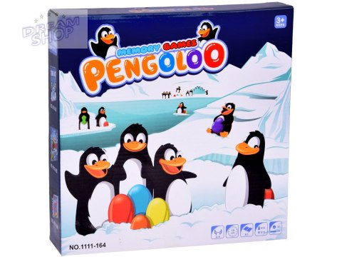 Gra Pingwiny memory Pengoloo pamięciowa gra rodzinna GR0697 Gra Pingwiny memory Pengoloo pamięciowa gra rodzinna GR0697