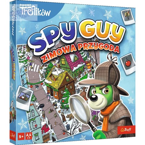 Gra planszowa rodzinna Spy Guy Rodzina Treflików Zimowa edycja Trefl 02516 Gra planszowa rodzinna Spy Guy Rodzina Treflików Zimowa edycja Trefl 02516