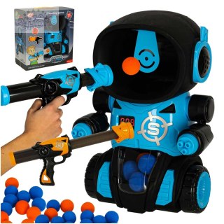Gra zręcznościowa robot strzelanie do celu gra + 2x pistolet + kulki