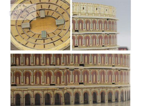 Puzzle 3D rzymskie Koloseum 84-elementy Puzzle przestrzenne ZA5401 Puzzle 3D rzymskie Koloseum 84-elementy Puzzle przestrzenne ZA5401