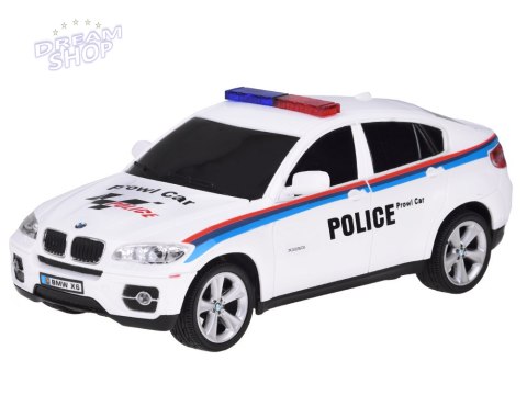Sportowy radiowóz BMW X6 auto sterowane na pilota RC0660 BI Sportowy radiowóz BMW X6 auto sterowane na pilota RC0660 BI