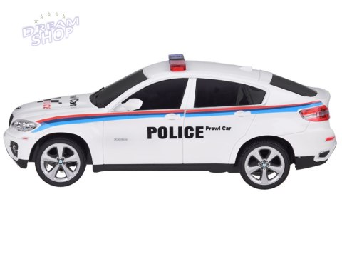 Sportowy radiowóz BMW X6 auto sterowane na pilota RC0660 BI Sportowy radiowóz BMW X6 auto sterowane na pilota RC0660 BI