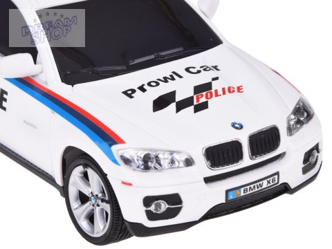 Sportowy radiowóz BMW X6 auto sterowane na pilota RC0660 BI Sportowy radiowóz BMW X6 auto sterowane na pilota RC0660 BI
