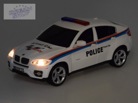 Sportowy radiowóz BMW X6 auto sterowane na pilota RC0660 BI Sportowy radiowóz BMW X6 auto sterowane na pilota RC0660 BI