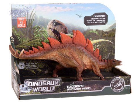 Figurka dinozaur Stegozaur realistyczny z tworzywa ZA5194 Figurka dinozaur Stegozaur realistyczny z tworzywa ZA5194