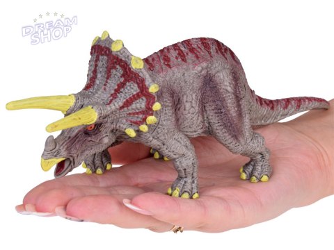 Figurka dinozaur Triceratopts, zabawki gumowe dla dzieci ZA5192 Figurka dinozaur Triceratopts, zabawki gumowe dla dzieci ZA5192
