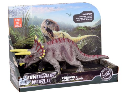 Figurka dinozaur Triceratopts, zabawki gumowe dla dzieci ZA5192 Figurka dinozaur Triceratopts, zabawki gumowe dla dzieci ZA5192