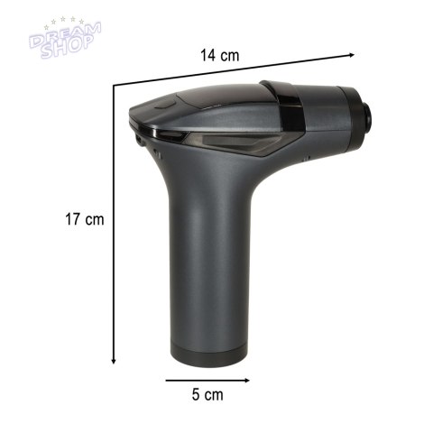 Pistolet do masażu masażer do pleców ciała 12 prędkości Pistolet do masażu masażer do pleców ciała 12 prędkości