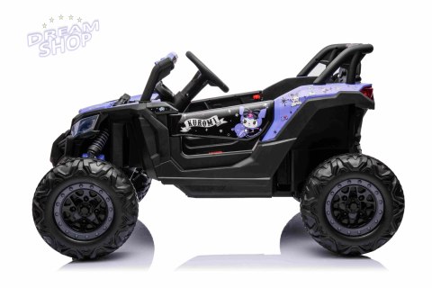 Pojazd Buggy ATV Defend 4x4 Fioletowy Licencja KUROMI Pojazd Buggy ATV Defend 4x4 Fioletowy Licencja KUROMI