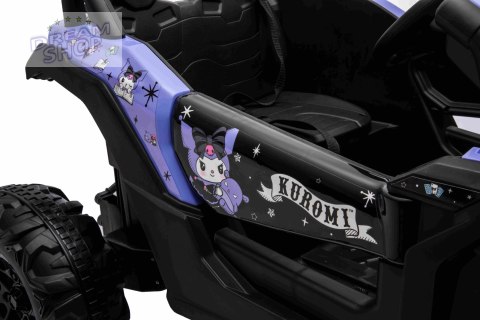 Pojazd Buggy ATV Defend 4x4 Fioletowy Licencja KUROMI Pojazd Buggy ATV Defend 4x4 Fioletowy Licencja KUROMI