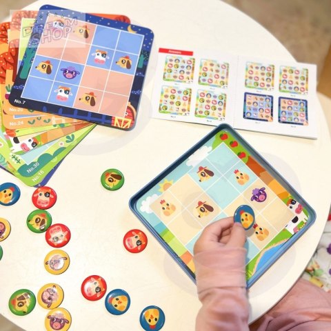 TOOKY TOY Gra Sudoku Dla Dzieci Wersja Farma TOOKY TOY Gra Sudoku Dla Dzieci Wersja Farma