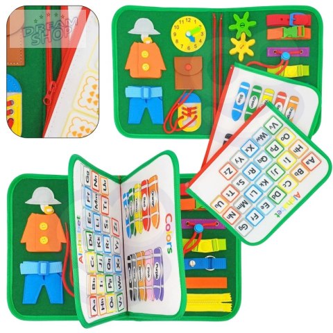 WOOPIE Edukacyjna Książeczka Walizka Montessori - Edycja Świąteczna WOOPIE Edukacyjna Książeczka Walizka Montessori - Edycja Świąteczna