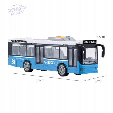 Duży autobus miejski otwierane drzwi dźwięki światła WY910B Duży autobus miejski otwierane drzwi dźwięki światła WY910B