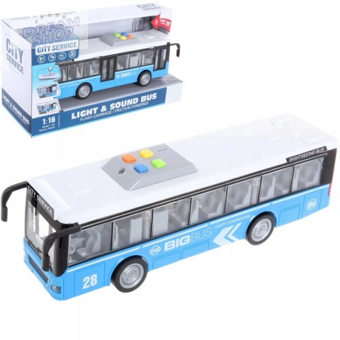 Duży autobus miejski otwierane drzwi dźwięki światła WY910B Duży autobus miejski otwierane drzwi dźwięki światła WY910B