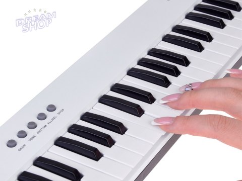 Organy Elektroniczne Keyboard z uchwytem + mikrofon 37klawisz IN0172
