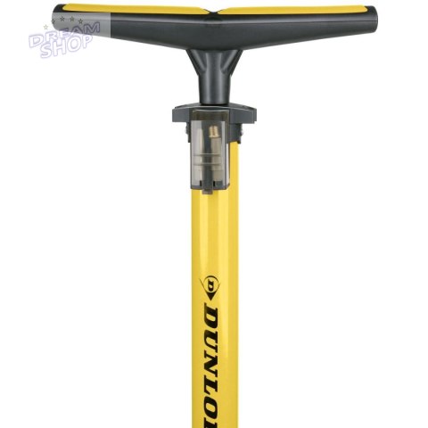 POMPKA WARSZTATOWO - ROWEROWA DUNLOP 160Psi (11Bar) Z MANOMETREM - ŻÓŁTY POMPKA WARSZTATOWO - ROWEROWA DUNLOP 160Psi (11Bar) Z MANOMETREM - ŻÓŁTY