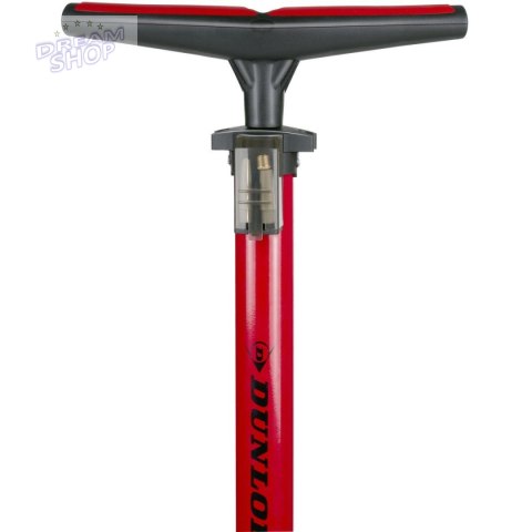 POMPKA WARSZTATOWO - ROWEROWA DUNLOP 174psi (12bar) - CZERWONY POMPKA WARSZTATOWO - ROWEROWA DUNLOP 174psi (12bar) - CZERWONY