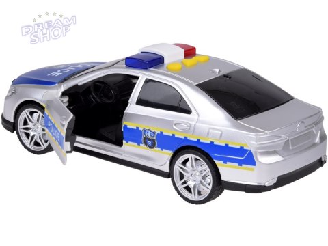 Policja autko radiowóz policyjny dźwięk i światło otwierane drzwi ZA5221 Policja autko radiowóz policyjny dźwięk i światło otwierane drzwi ZA5221