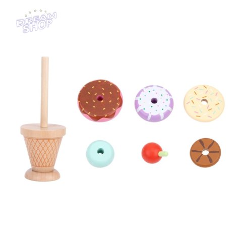 WOOPIE GREEN Drewniane Lody Układanka Montessori Cukiernia 12 el. WOOPIE GREEN Drewniane Lody Układanka Montessori Cukiernia 12 el.