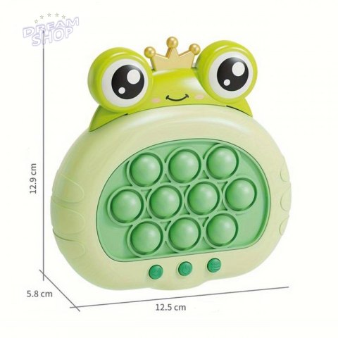 WOOPIE Gra POP IT Elektryczna Antystresowa Zręcznościowa Żabka WOOPIE Gra POP IT Elektryczna Antystresowa Zręcznościowa Żabka