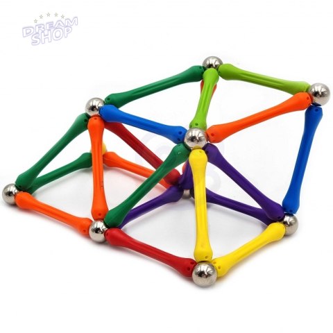 WOOPIE Klocki Magnetyczne Konstrukcyjne Układanka 110 el._4SZT WOOPIE Klocki Magnetyczne Konstrukcyjne Układanka 110 el._4SZT
