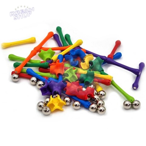 WOOPIE Klocki Magnetyczne Konstrukcyjne Układanka 110 el._4SZT WOOPIE Klocki Magnetyczne Konstrukcyjne Układanka 110 el._4SZT