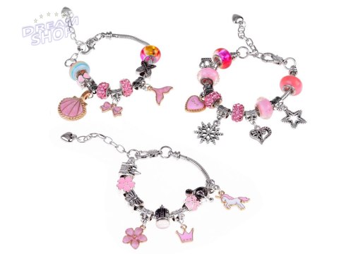 Kreatywny zestaw do robienia bransoletek CHARMS koraliki ZA5206 Kreatywny zestaw do robienia bransoletek CHARMS koraliki ZA5206