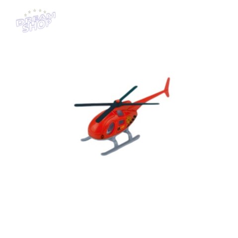 Zestaw pojazdów strażackich resoraki helikopter autka dla dzieci 6136S Zestaw pojazdów strażackich resoraki helikopter autka dla dzieci 6136S