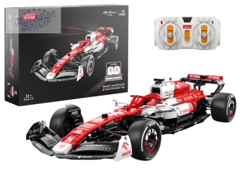 Auto RC 1:8 Alfa Romeo Bolid F1 Rastar C42 Czerwone Auto RC 1:8 Alfa Romeo Bolid F1 Rastar C42 Czerwone