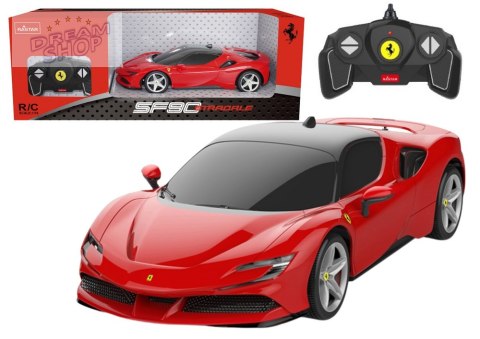 Auto RC Rastar 1:18 Ferrari SF90 Stradale Czerwone Auto RC Rastar 1:18 Ferrari SF90 Stradale Czerwone