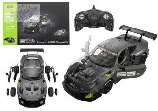 Klocki Konstrukcyjne Auto RC Rastar 1:18 Porsche 911 GT2 Szare 68 Elementów